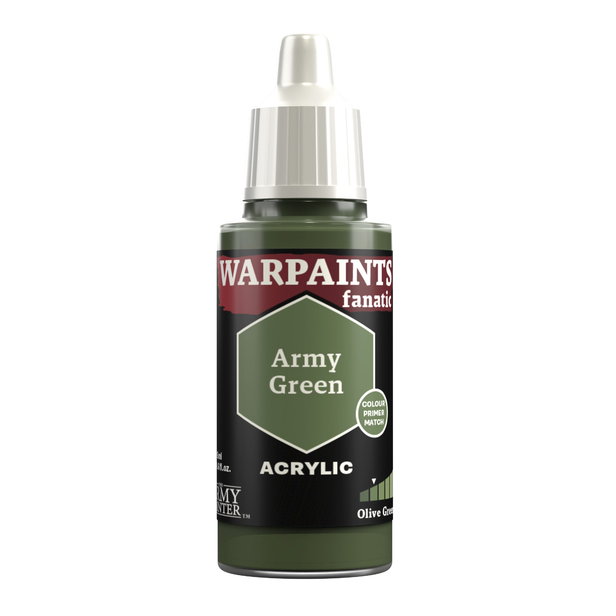 Warpaints Fanatic: 	Army Green	WP3068